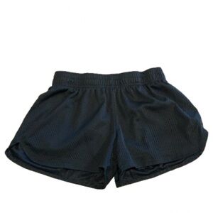 BCG Girls Black Athletic Shorts with Mesh Size Extra Large